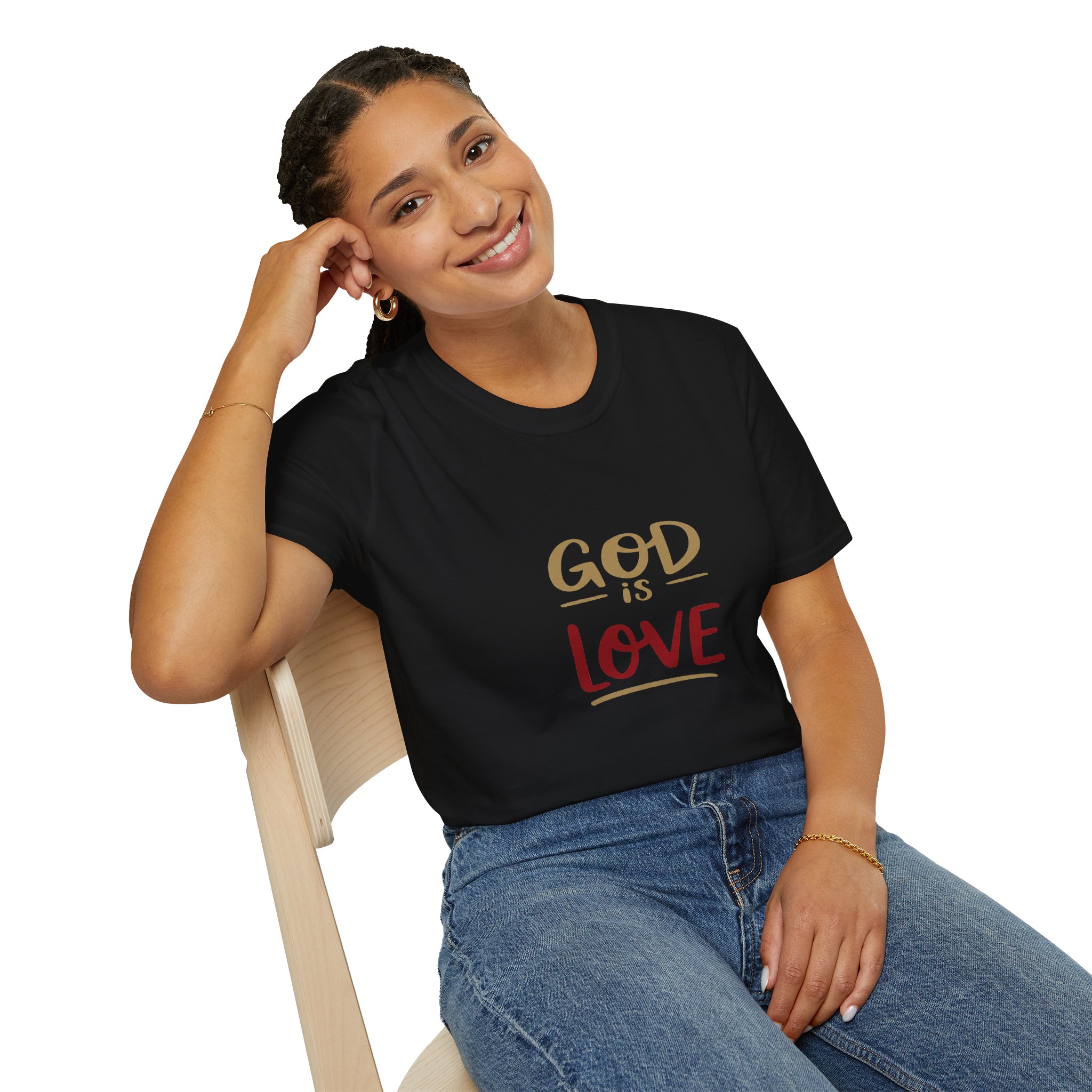 t shirt — “god is love” inspirational faith tee t shirt — “god is love” inspirational faith tee