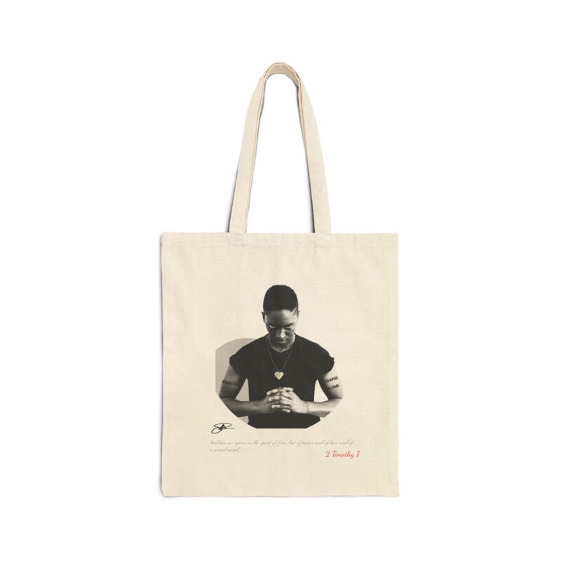 canvas tote bag — minimal natural cotton shopper