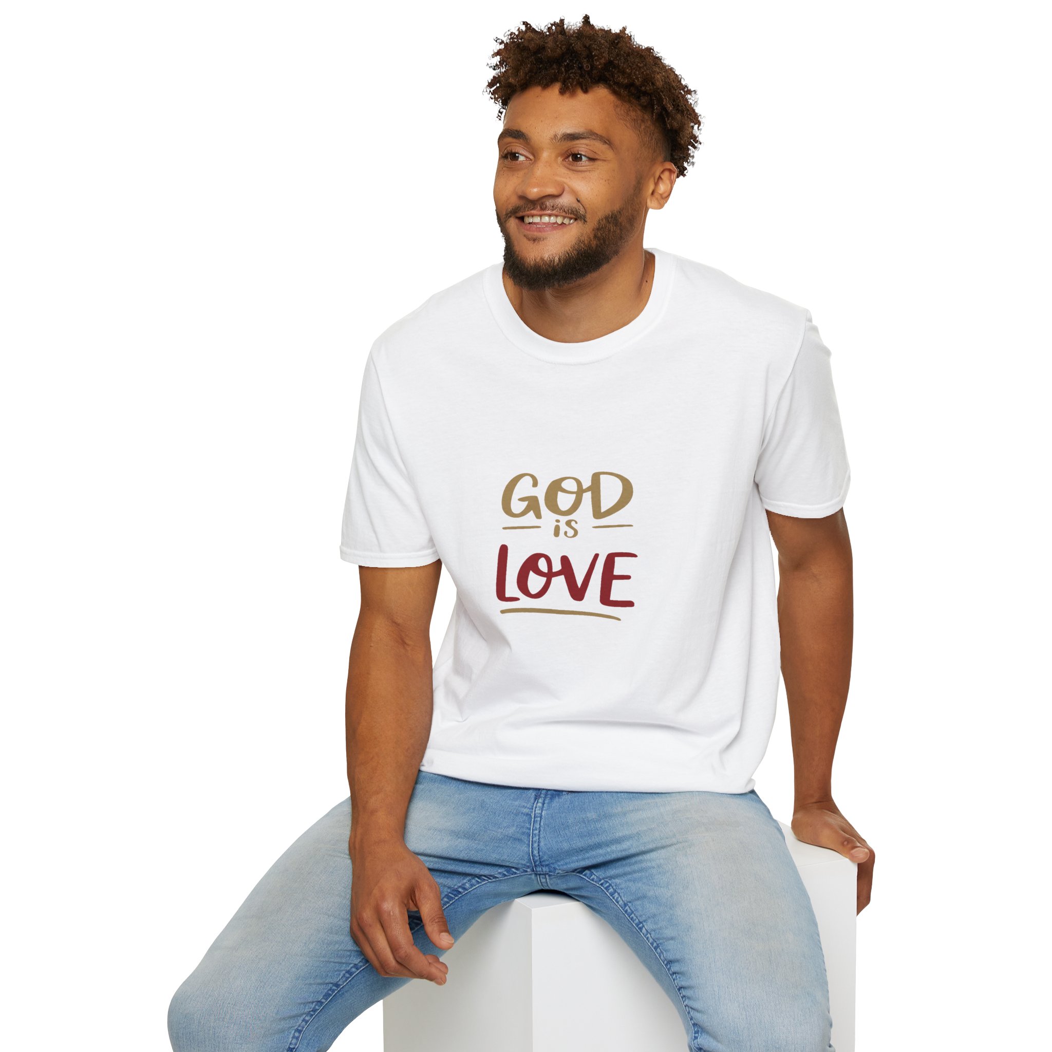 t shirt — “god is love” inspirational faith tee t shirt — “god is love” inspirational faith tee