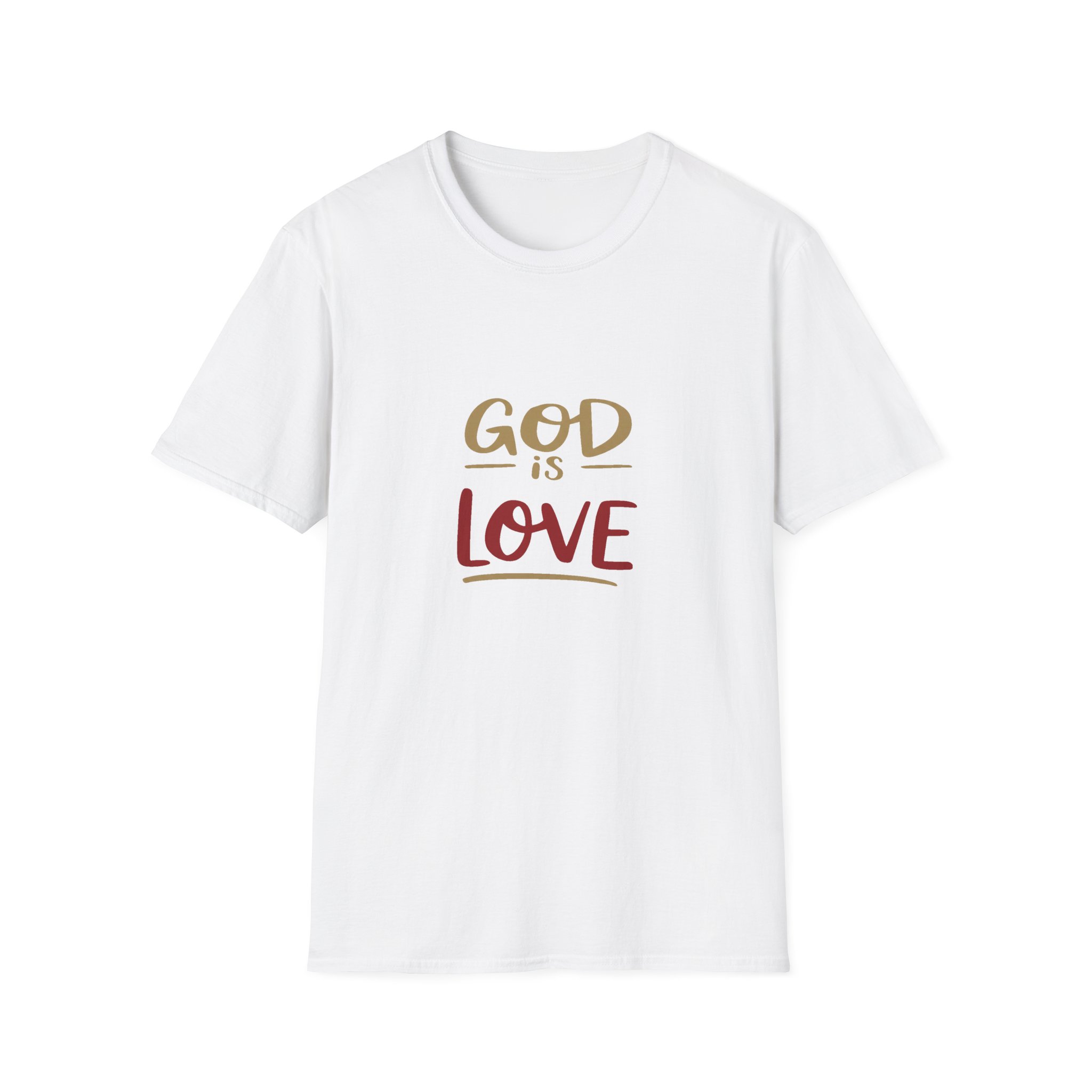 t shirt — “god is love” inspirational faith tee t shirt — “god is love” inspirational faith tee