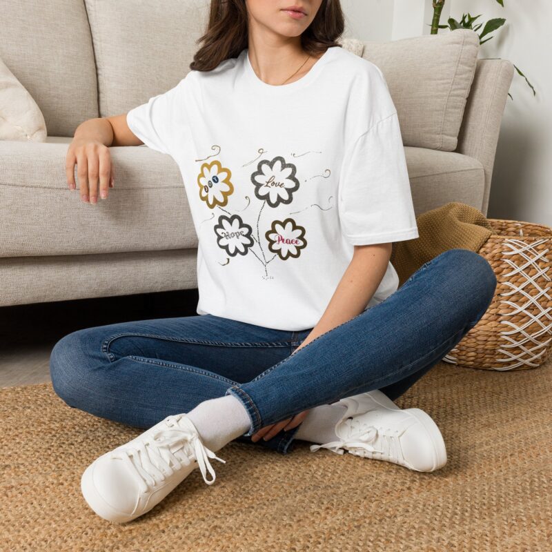 daisy love flower graphic t shirt daisy love flower graphic t shirt