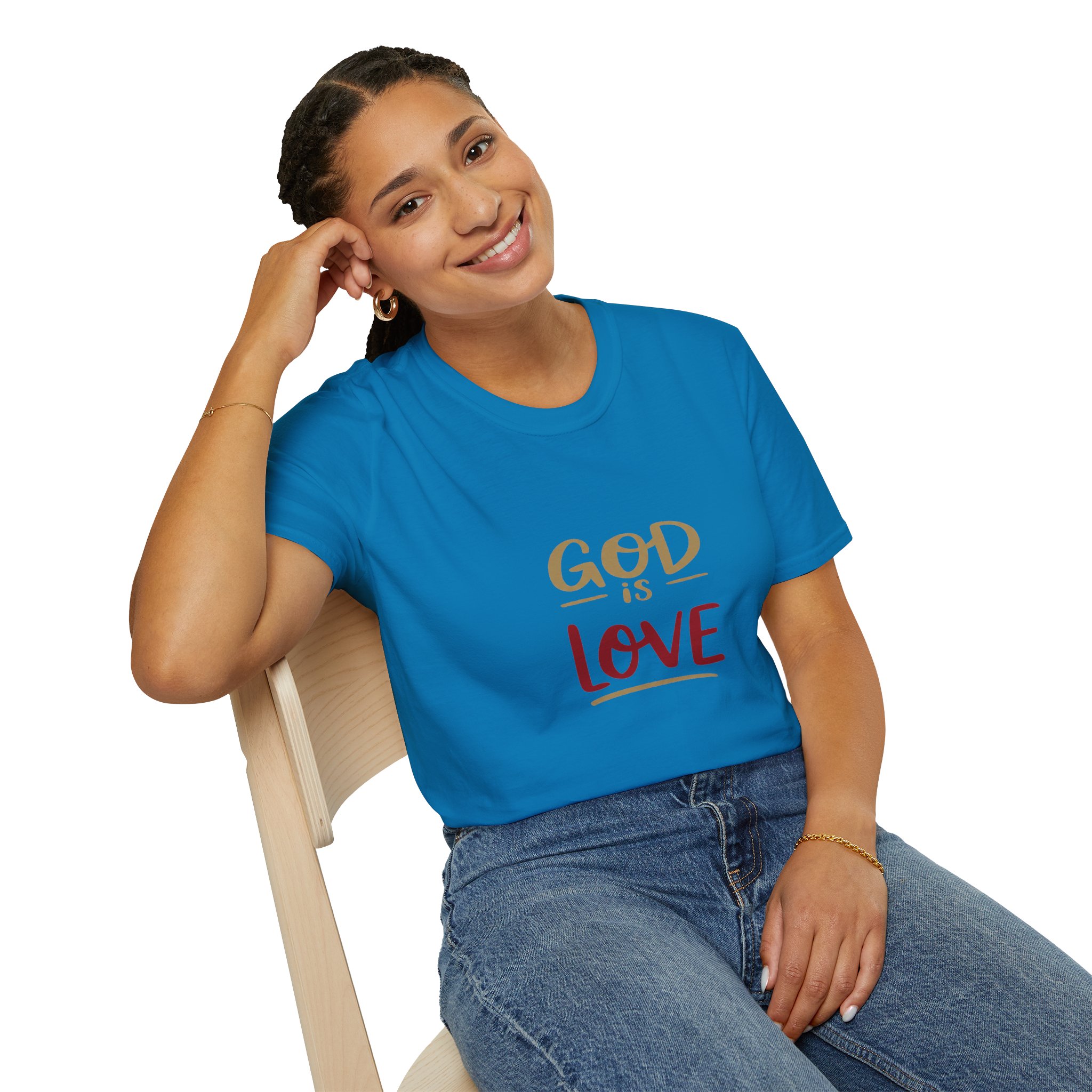 t shirt — “god is love” inspirational faith tee t shirt — “god is love” inspirational faith tee