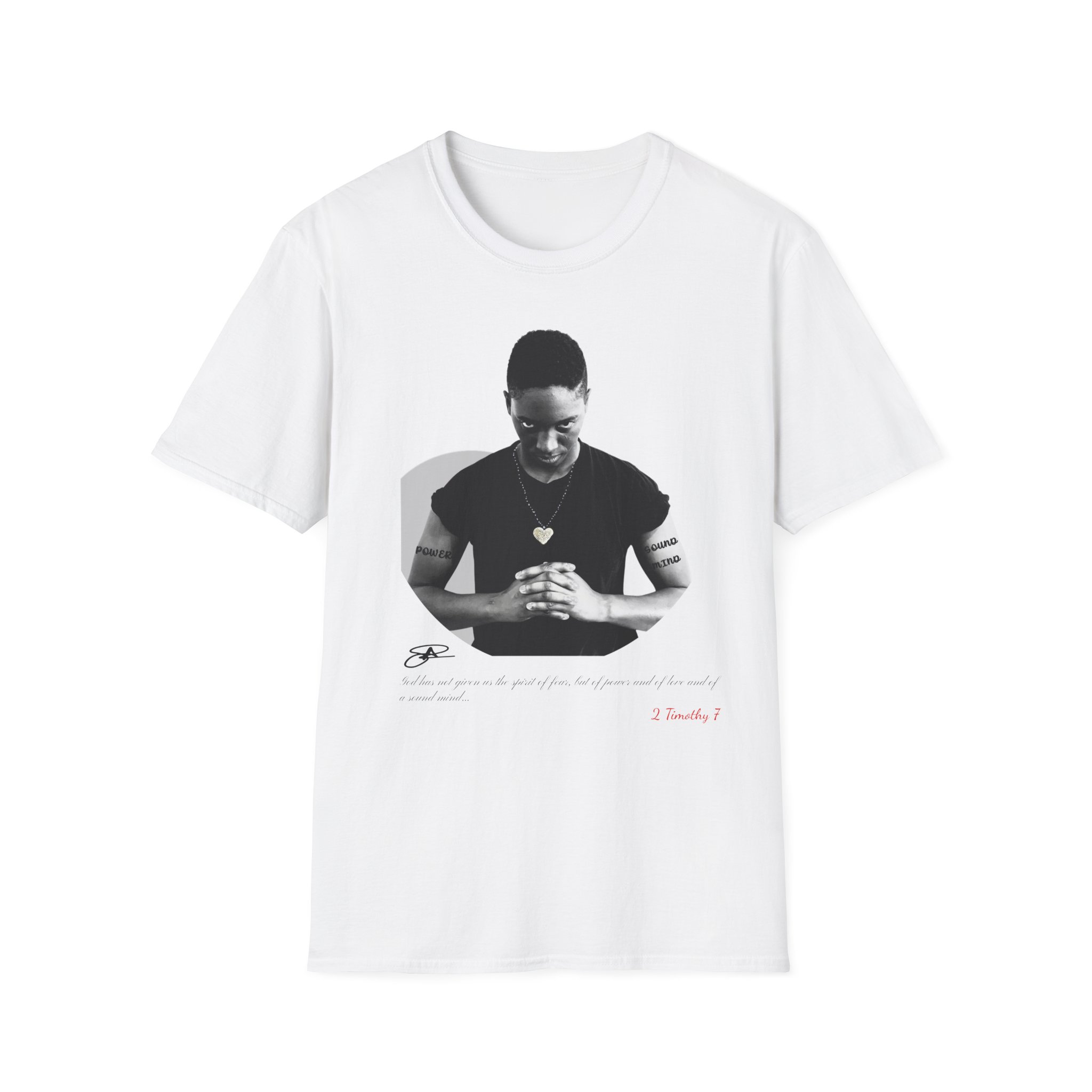 prayer pose t shirt — black & white inspirational graphic tee prayer pose t shirt — black & white inspirational graphic tee