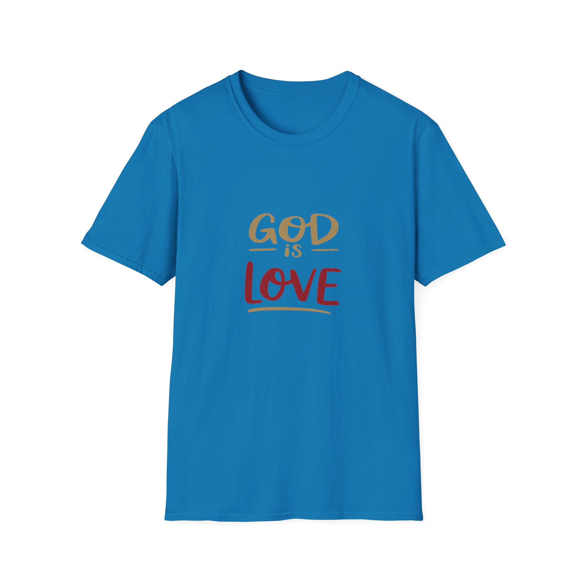 t shirt — “god is love” inspirational faith tee t shirt — “god is love” inspirational faith tee
