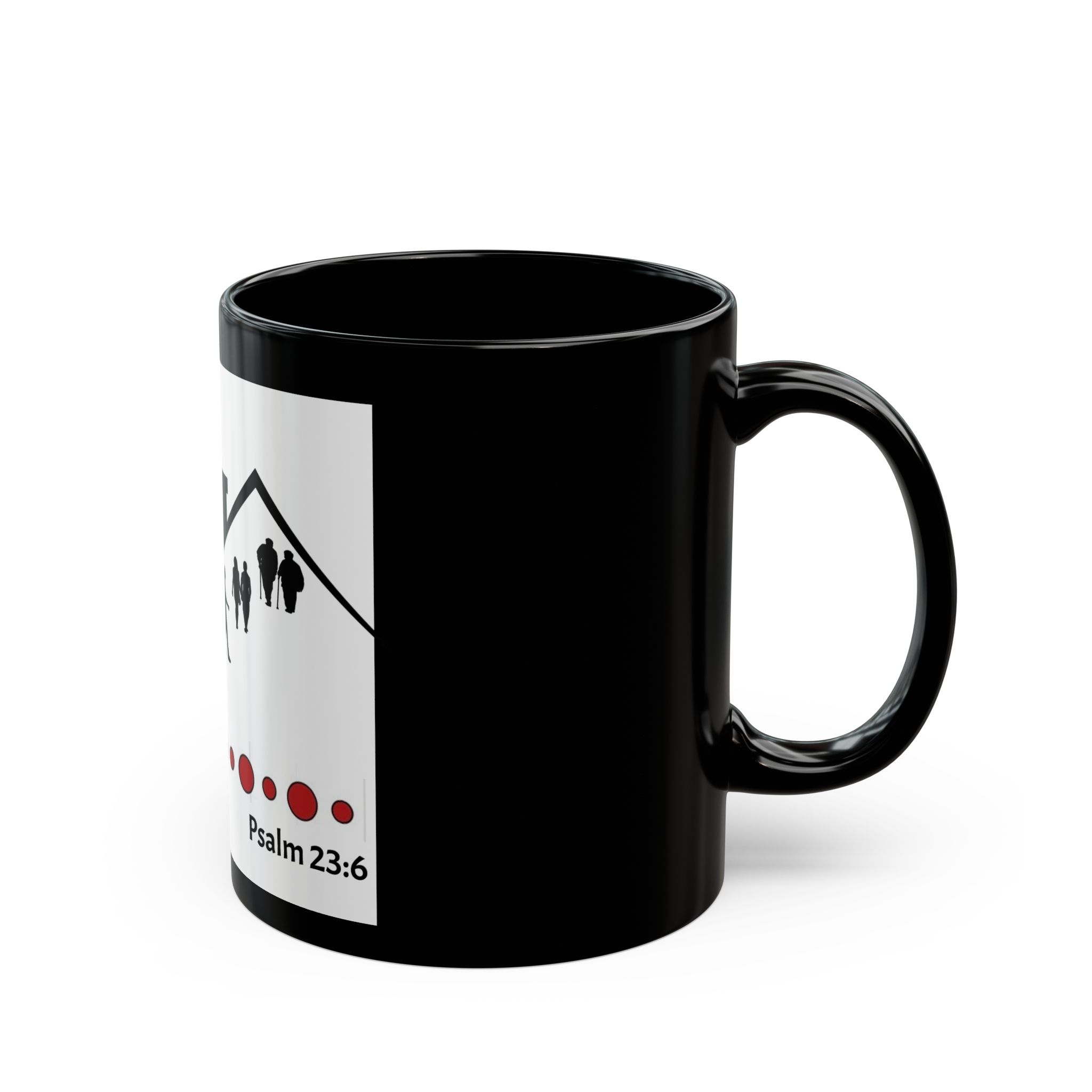 goodness and mercy shall follow me inspirational black mug (11oz, 15oz) goodness and mercy shall follow me inspirational black mug (11oz, 15oz)