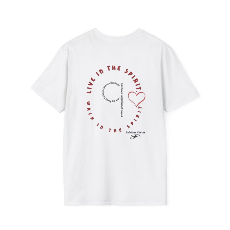 fruits of the spirit t shirt — "pass it on" christian faith tee