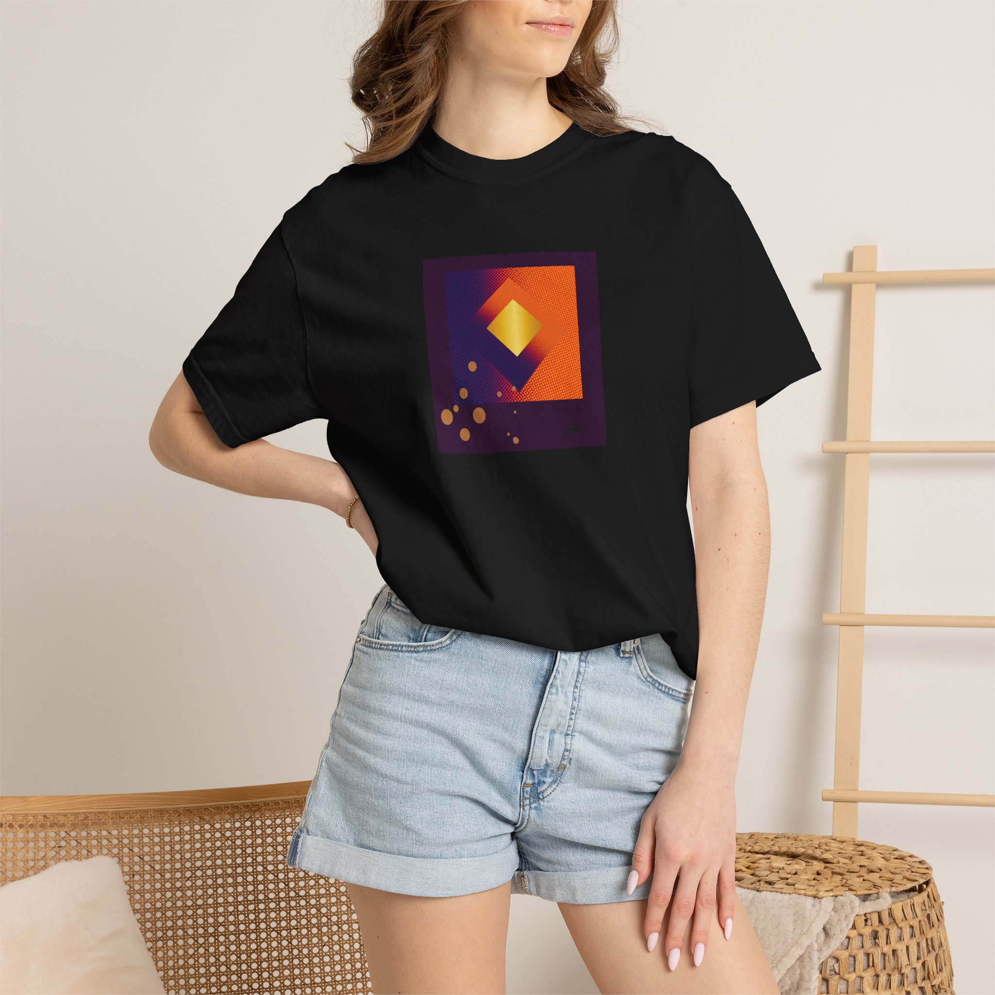 squares graphic t shirt — minimal geometric tee squares graphic t shirt — minimal geometric tee