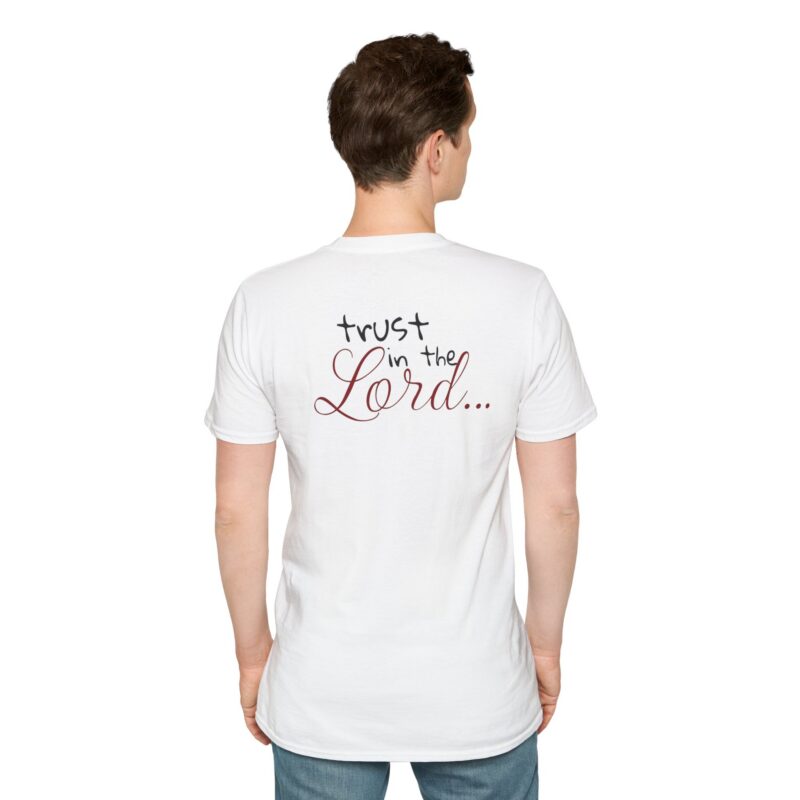 trust in the lord t shirt — inspirational christian faith tee trust in the lord t shirt — inspirational christian faith tee