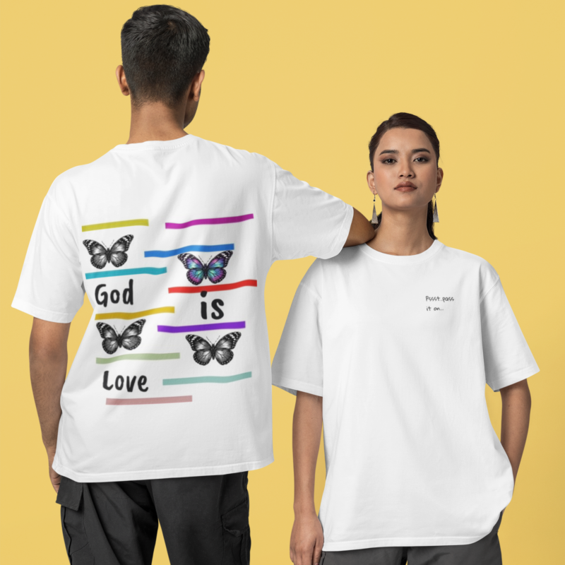 god is love t shirt — inspirational faith christian tee