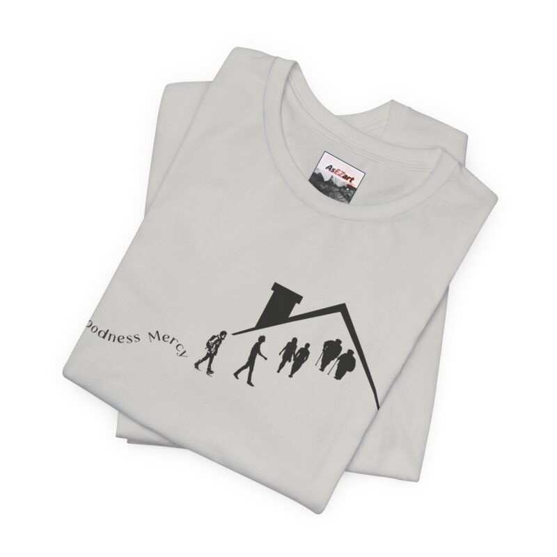 goodness and mercy shall follow me tee | faith scripture christian shirt