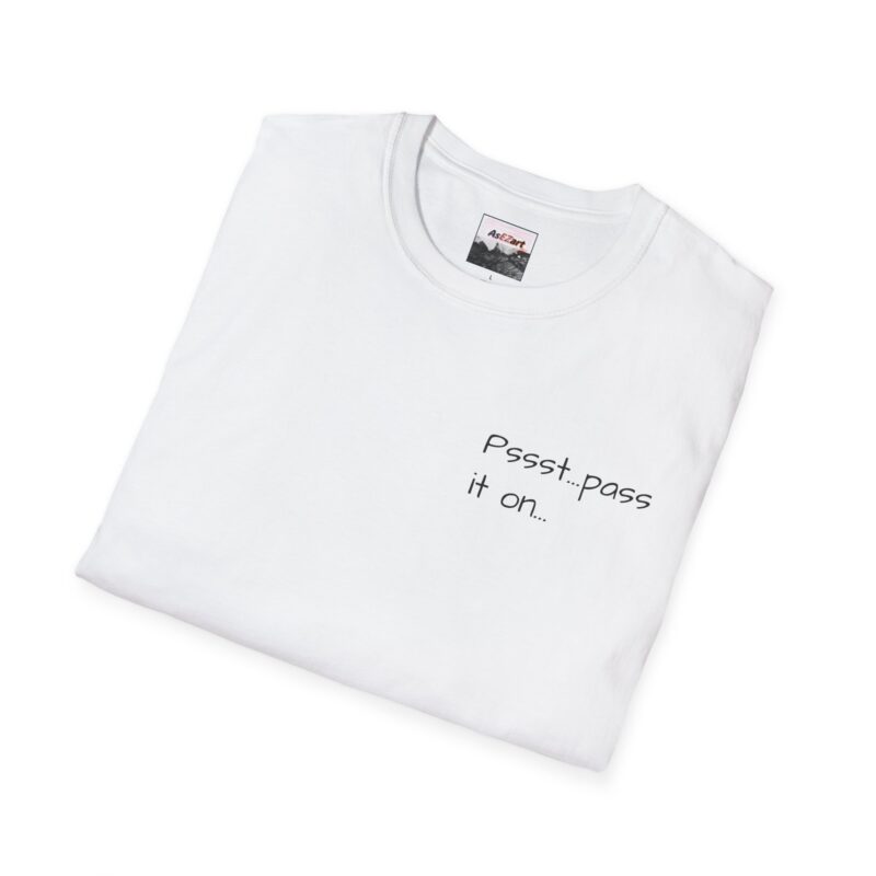 fruits of the spirit t shirt — "pass it on" christian faith tee